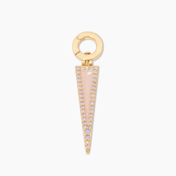 Gorjana Pizza Parker Charm - 18K Gold-Plated Pizza Slice Charm, Clip-On For Bracelets & Necklaces, Whimsical Jewelry